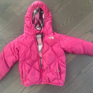 Girls northface coat size 4T